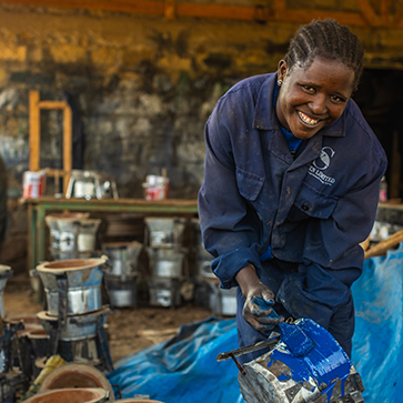 Women play a vital role in our projects as change makers for sustainable development.
© Sunken Limited